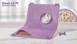 SlowLick Washable Pet Mat
