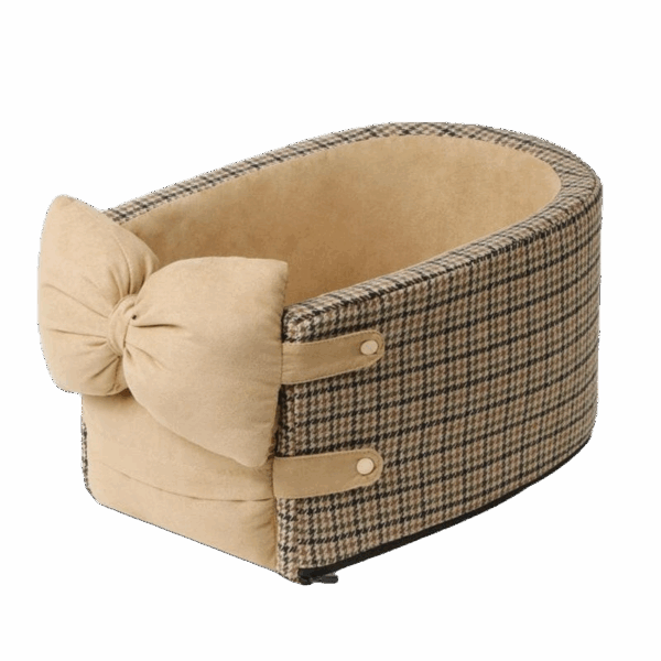 BEIGE TravelSnug Pet Bed